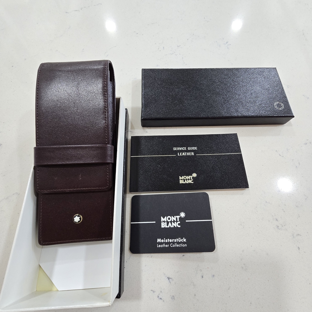 Montblanc Meisterstuck Leather Pen Case